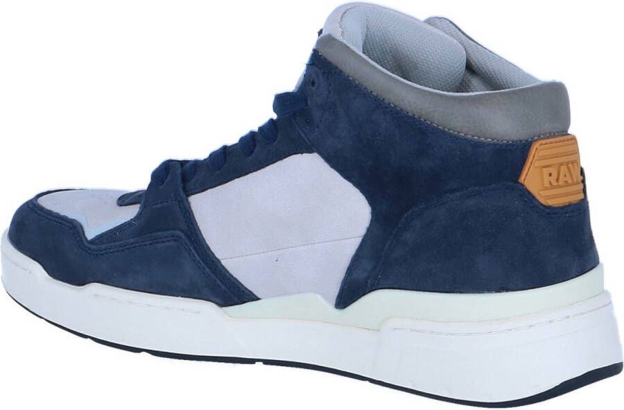 G-Star G Star Raw Attacc Mid Nub M Hoge sneakers Leren Sneaker Heren Blauw - Foto 15