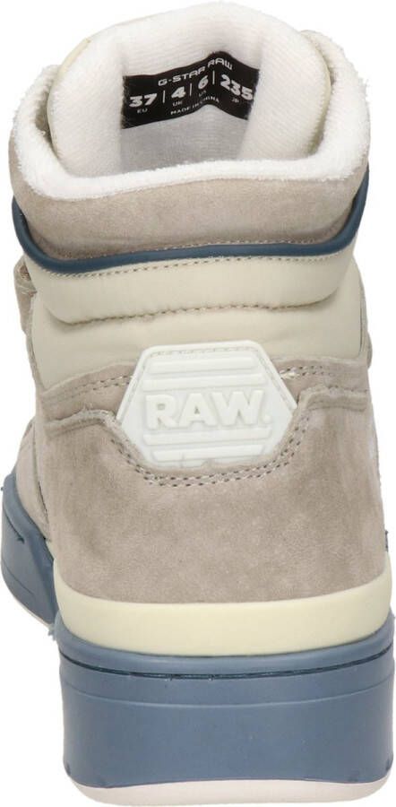 G-STAR Raw Attacc Mid Nub W Hoge sneakers Leren Sneaker Dames Beige