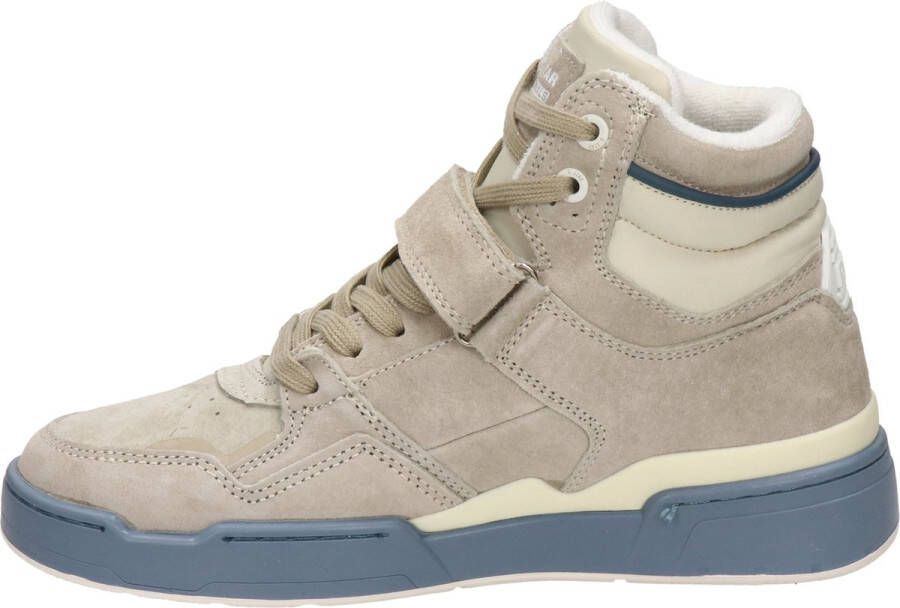G-STAR Raw Attacc Mid Nub W Hoge sneakers Leren Sneaker Dames Beige