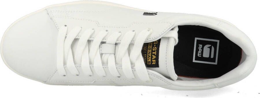 G-Star RAW Cadet Lage sneakers Leren Sneaker Heren Wit