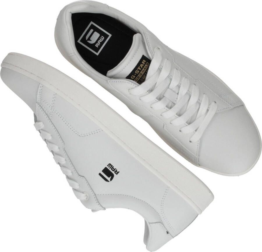 G-Star RAW Cadet Lage sneakers Leren Sneaker Heren Wit