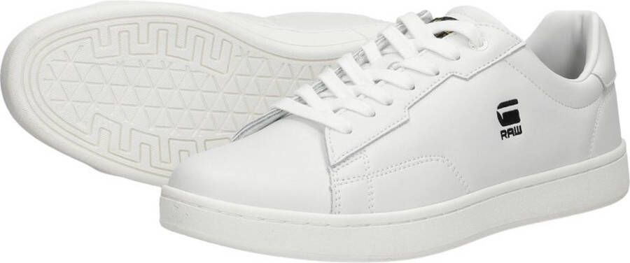 G-STAR Raw Cadet Lage sneakers Leren Sneaker Heren Wit