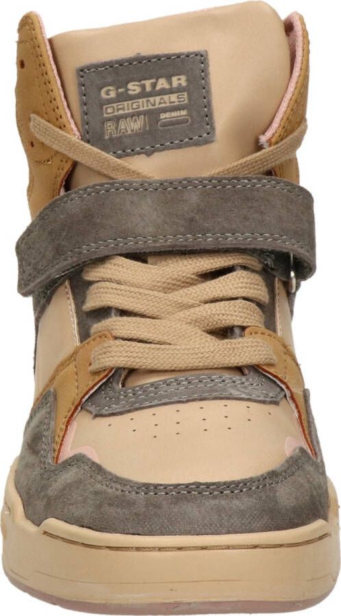 G-Star RAW Dames Sneakers Attacc Mid Zand