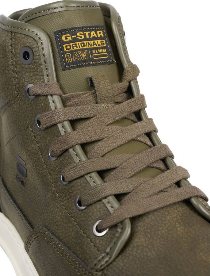 G-Star RAW Dexter Mid Nub M Hoge sneakers Heren Groen