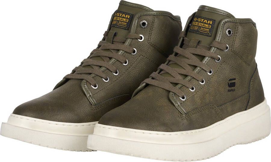 G-Star RAW Dexter Mid Nub M Hoge sneakers Heren Groen