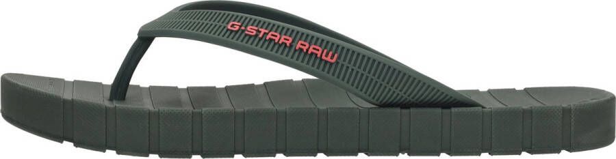 G-STAR Raw Flip-Flop Slide Male Olive Orange Slippers