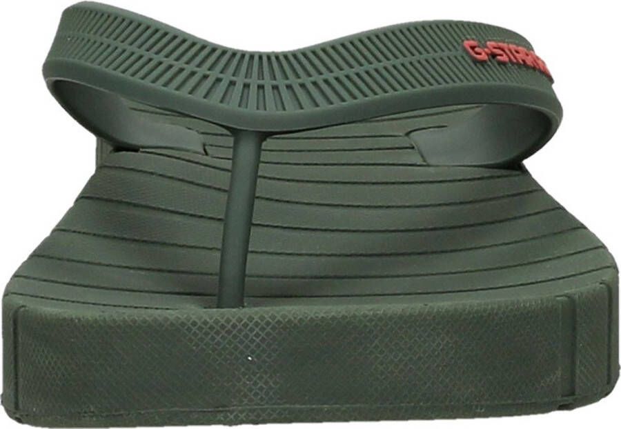 G-STAR Raw Flip-Flop Slide Male Olive Orange Slippers