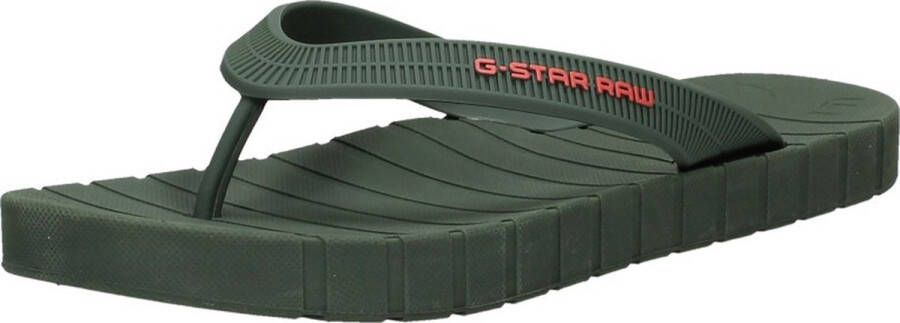 G-STAR Raw Flip-Flop Slide Male Olive Orange Slippers