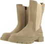 G-Star G Star Raw Kafey Hgh Chs Nub W Chelsea boots Enkellaarsjes Dames Taupe - Thumbnail 12