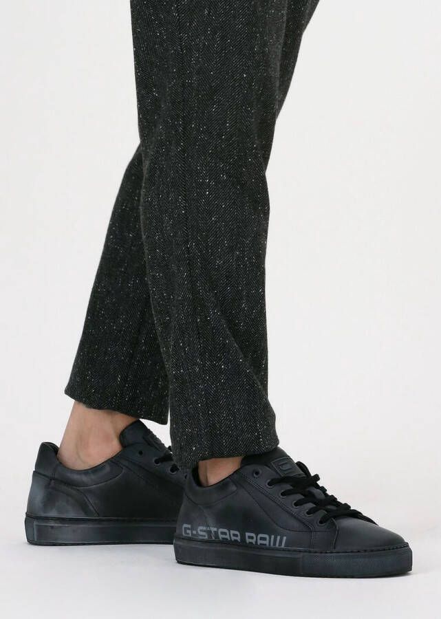 G-Star G Star Raw Loam Worn Tnl M Lage sneakers Leren Sneaker Heren Zwart - Foto 15