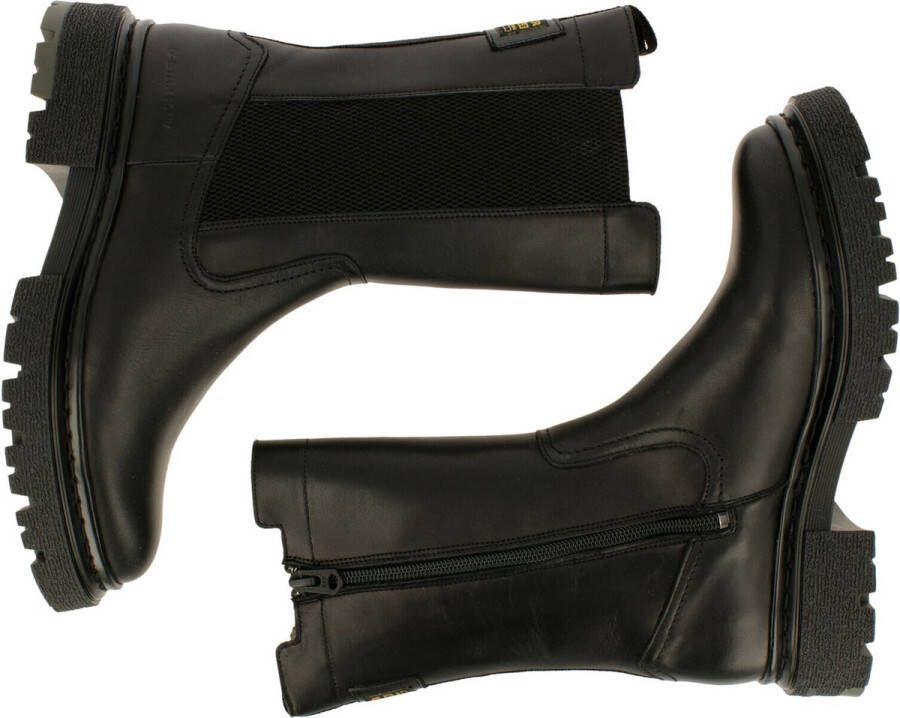 G-STAR Raw Kafey Hgh Chs Lea W Chelsea boots Enkellaarsjes Dames Zwart