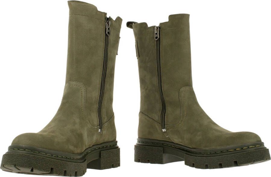 G-STAR Raw Kafey Hgh Chs Nub W Chelsea boots Enkellaarsjes Dames Groen