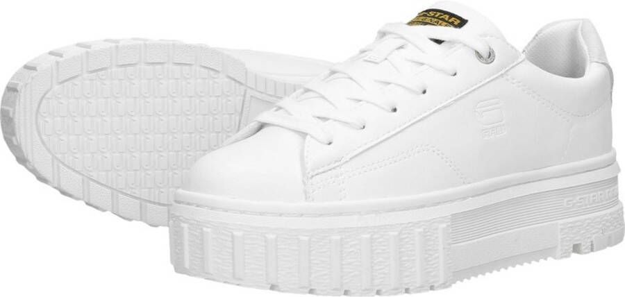 G-STAR Raw Lhana Lage sneakers Leren Sneaker Dames Wit