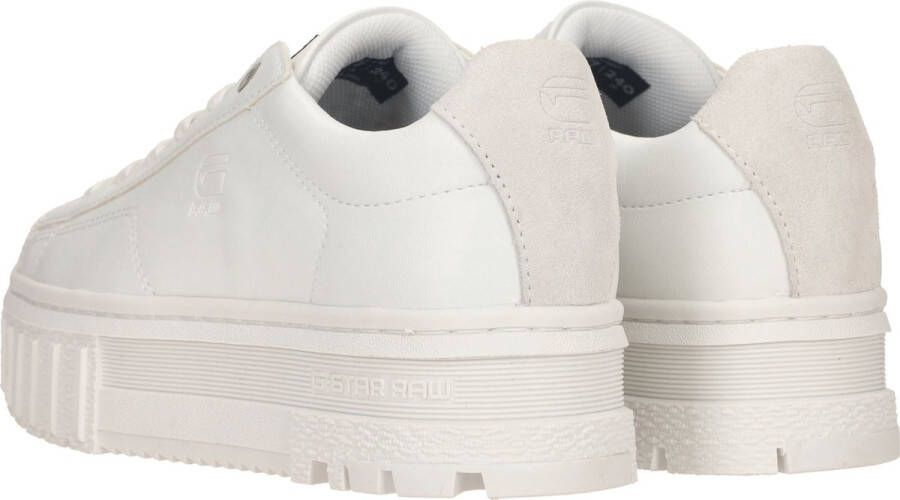 G-STAR Raw Lhana Lage sneakers Leren Sneaker Dames Wit