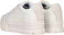 G-Star Modieuze PU Leren Sneaker met Rubberen Plateauzool White Dames - Thumbnail 7