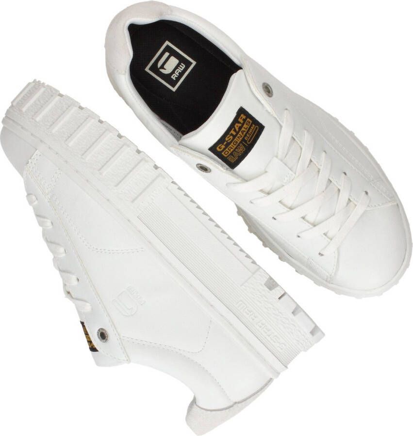 G-STAR Raw Lhana Lage sneakers Leren Sneaker Dames Wit