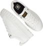 G-Star Modieuze PU Leren Sneaker met Rubberen Plateauzool White Dames - Thumbnail 8