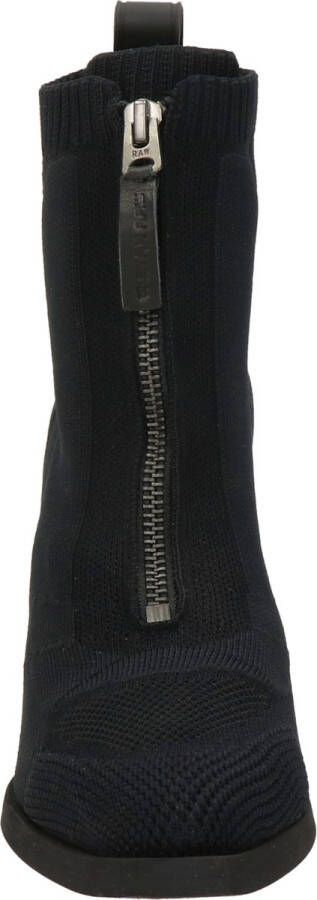 G-Star Gebreide enkellaars met blokhak en ritssluiting Black Dames - Foto 12