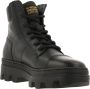 G-Star G Star Raw Noxer Hgh Lea Nyl W Veterboots Laarzen Met Veters Dames Zwart - Thumbnail 12