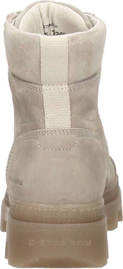 G-STAR Raw Noxer Hgh Nub W Veterboots Laarzen Met Veters Dames Camel
