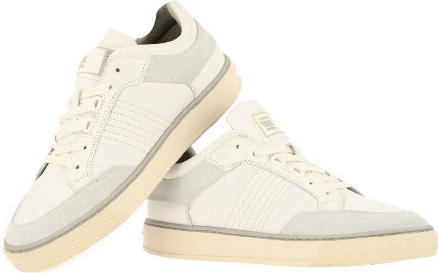 G-Star RAW Ravond Bsc M Lage sneakers Leren Sneaker Heren Wit