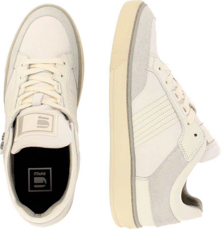 G-Star RAW Ravond Bsc M Lage sneakers Leren Sneaker Heren Wit