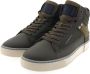 G-Star G Star Raw Ravond Mid Bsc Dnm M Hoge sneakers Leren Sneaker Heren Groen - Thumbnail 12