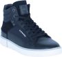 G-Star G Star Raw Ravond Mid Bsc M Hoge sneakers Leren Sneaker Heren Zwart - Thumbnail 6