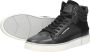 G-Star G Star Raw Ravond Mid Bsc M Hoge sneakers Leren Sneaker Heren Zwart - Thumbnail 9