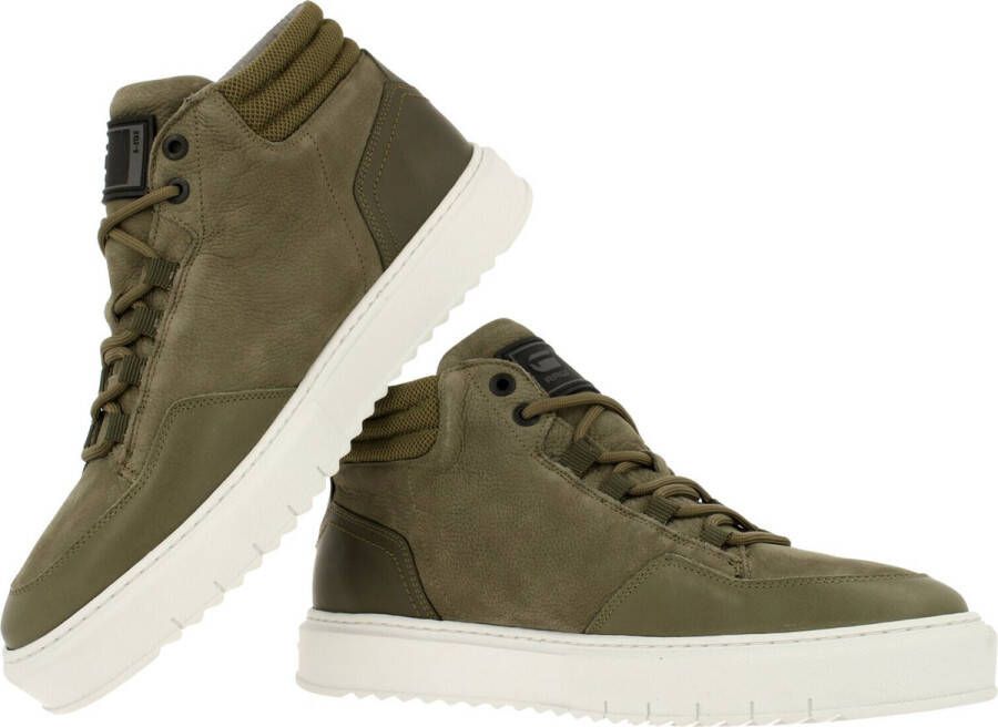 G-STAR Raw Resistor Mid Bsc M Hoge sneakers Heren Groen