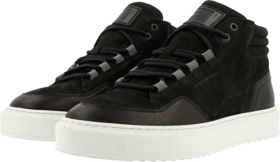 G-STAR Raw Resistor Mid Bsc M Hoge sneakers Heren Zwart