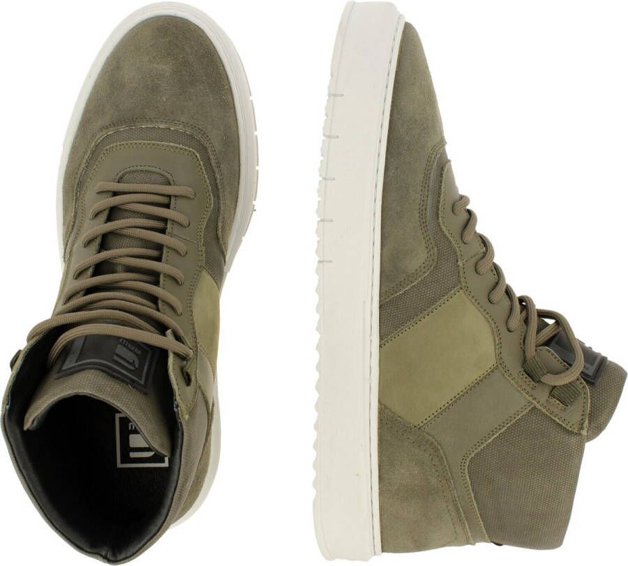 G-Star RAW Rocup Ii Mid Lea M Hoge sneakers Heren Groen