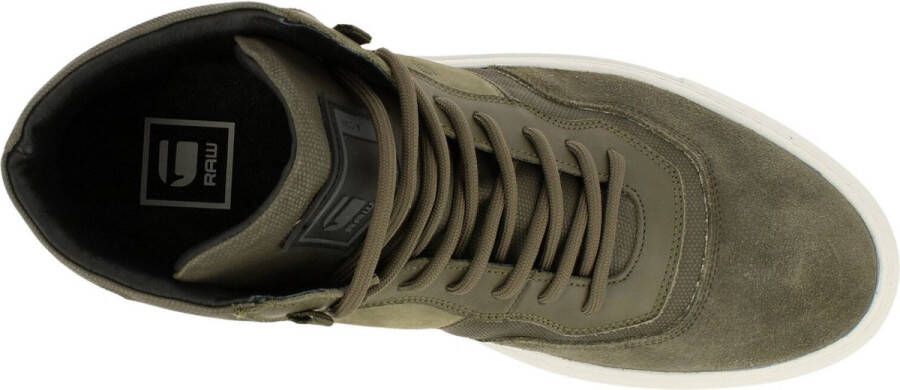 G-Star RAW Rocup Ii Mid Lea M Hoge sneakers Heren Groen