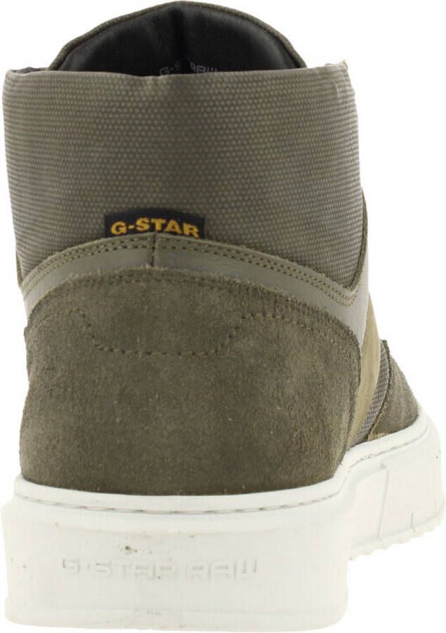 G-Star RAW Rocup Ii Mid Lea M Hoge sneakers Heren Groen