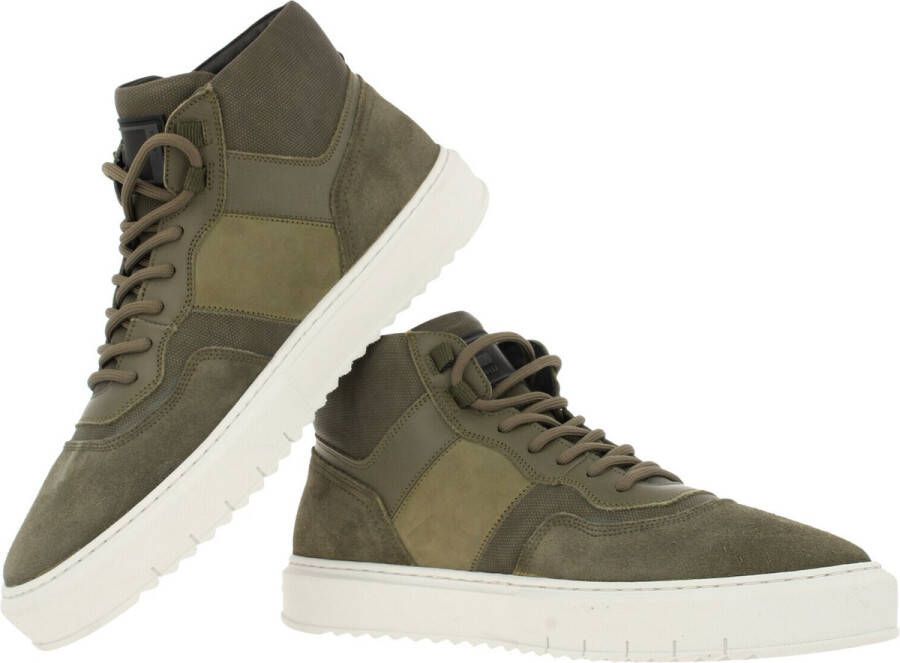 G-Star RAW Rocup Ii Mid Lea M Hoge sneakers Heren Groen