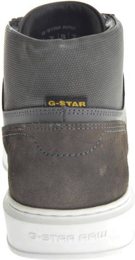 G-STAR Raw Rocup Ii Mid Lea M Hoge sneakers Leren Sneaker Heren Grijs