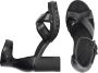G-Star Trendy Leren Sandaal met Kruisband Black Dames - Thumbnail 9