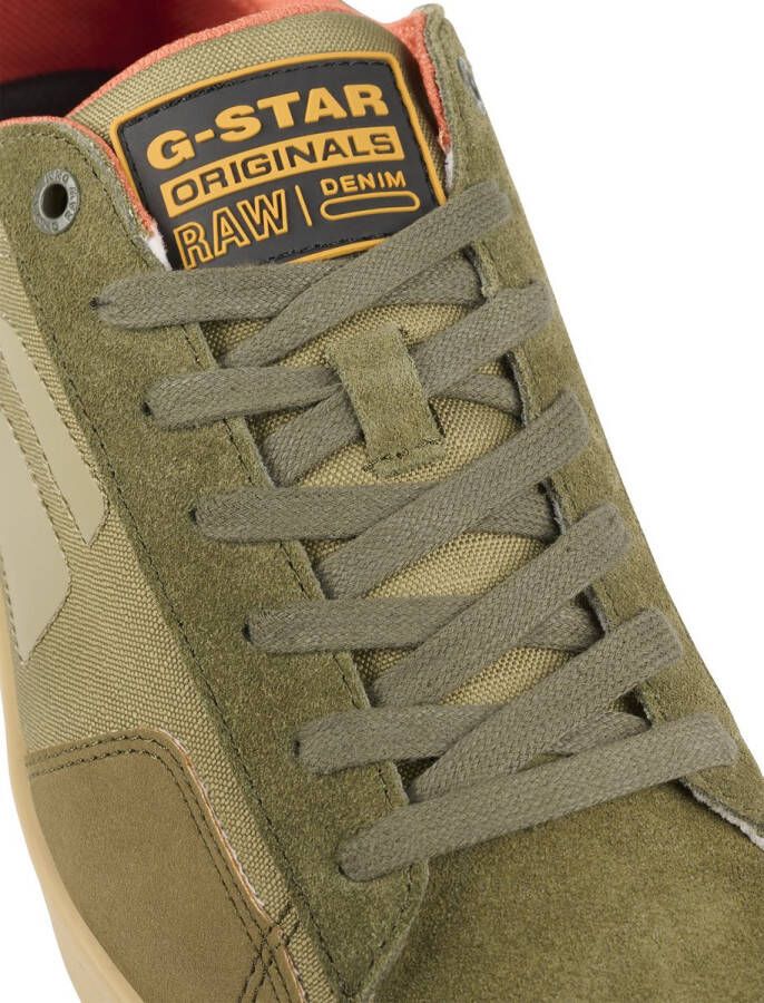 G-STAR Raw Sneaker Male Olive Orange Sneakers