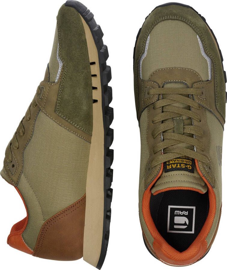 G-Star RAW Sneaker Male Olive Orange Sneakers