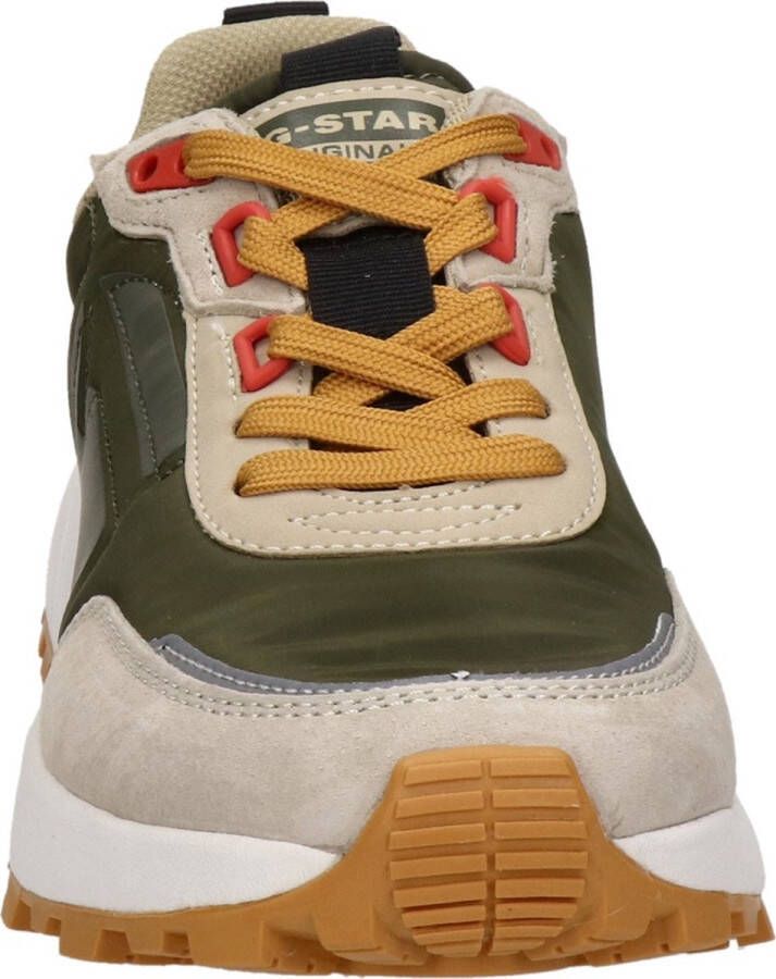 G-Star RAW Theq Run Lgo Nyl W Lage sneakers Dames Groen