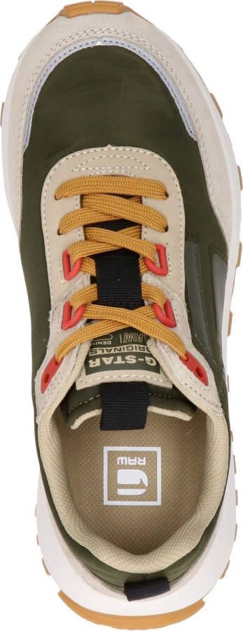 G-Star RAW Theq Run Lgo Nyl W Lage sneakers Dames Groen