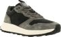 G-Star G Star RAW THEQ RUN TNL M suède sneakers zwart grijs - Thumbnail 12