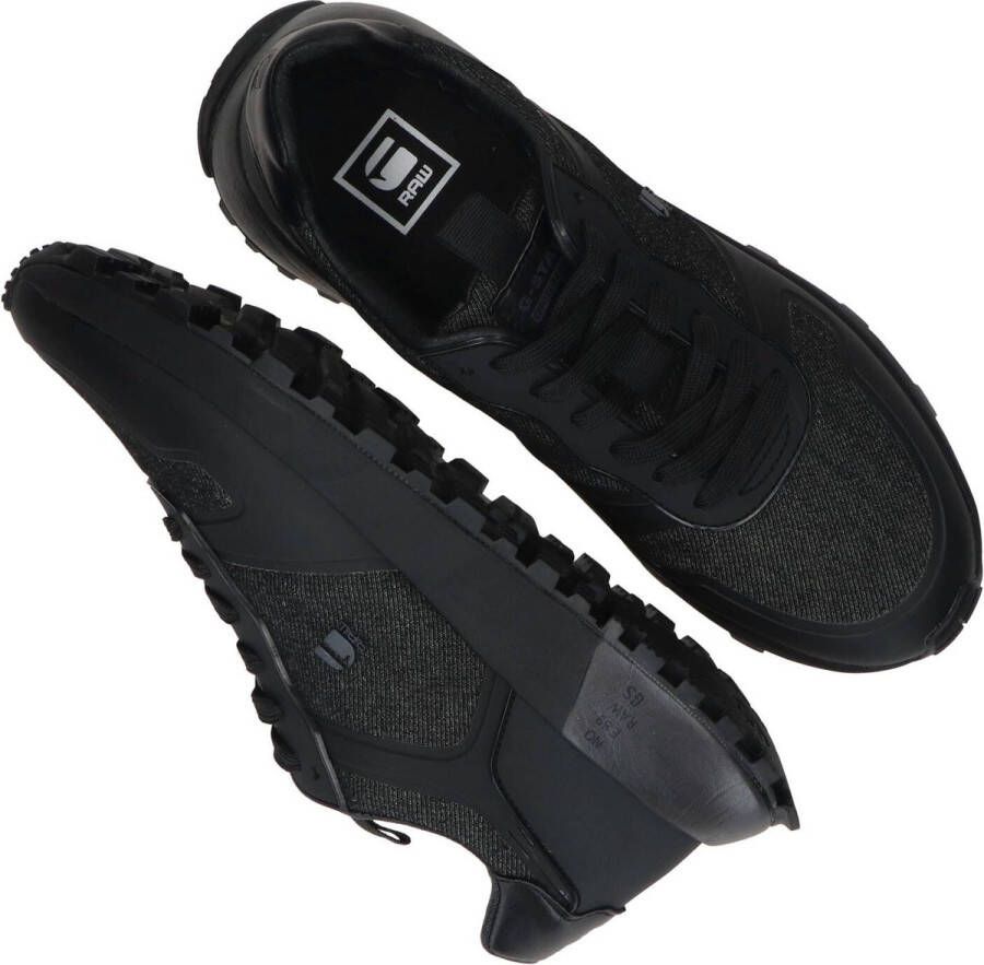 G-Star Lichtgewicht Sneaker met Grip en Contrasterende Hielkap Black Heren - Foto 7