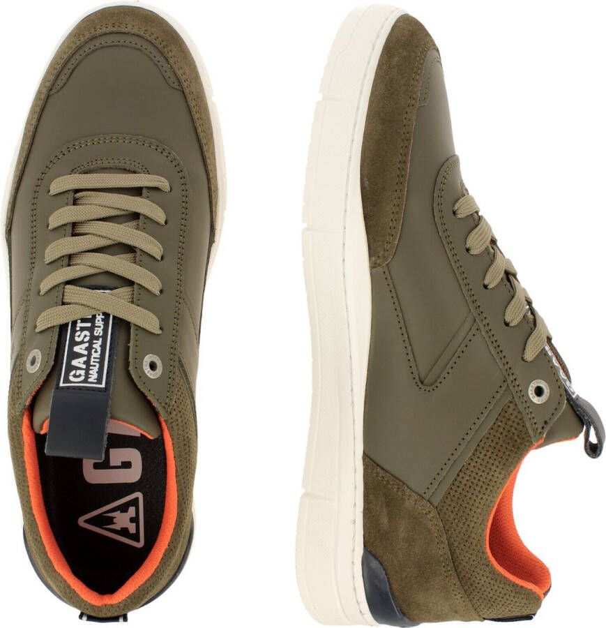 Gaastra Barrick sneakers groen Leer