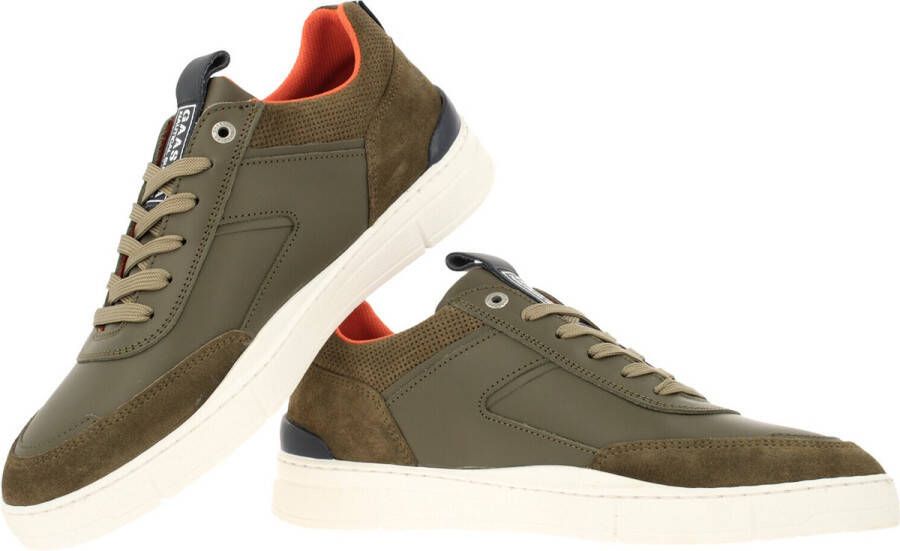 Gaastra Barrick sneakers groen Leer