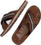 Gaastra Gene Teenslippers Zomer slippers Heren Cognac - Thumbnail 13