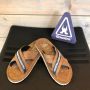 Gaastra Gene Teenslippers Zomer slippers Heren Cognac - Thumbnail 15