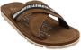 Gaastra Gene Teenslippers Zomer slippers Heren Cognac - Thumbnail 10