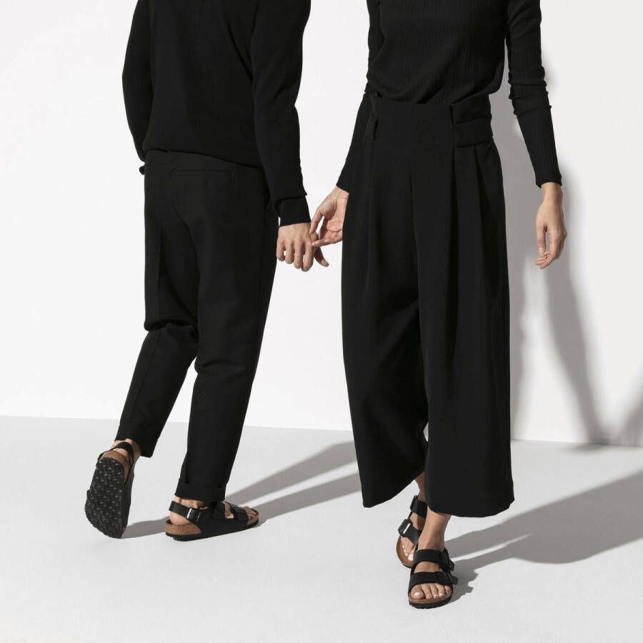 Birkenstock Zwarte Sandalen met Leren en Synthetische Voering Black - Foto 11