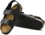 Birkenstock Zwarte Sandalen met Leren en Synthetische Voering Black - Thumbnail 12